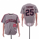 Indians 25 Jim Thome Gray Turn Back The Clock Jersey Sguo,baseball caps,new era cap wholesale,wholesale hats